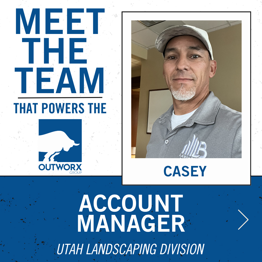 outworxgroup's tweet photo. Meet Casey, one of our Account Managers from our Utah landscaping division! Although Casey has been with the team for just three months, he brings an incredible 31 years of landscaping experience to the role.

READ MORE: https://t.co/JcBKv2fP3y

#EmployeeSpotlight #OutworxFamily https://t.co/yfHksQiyBS