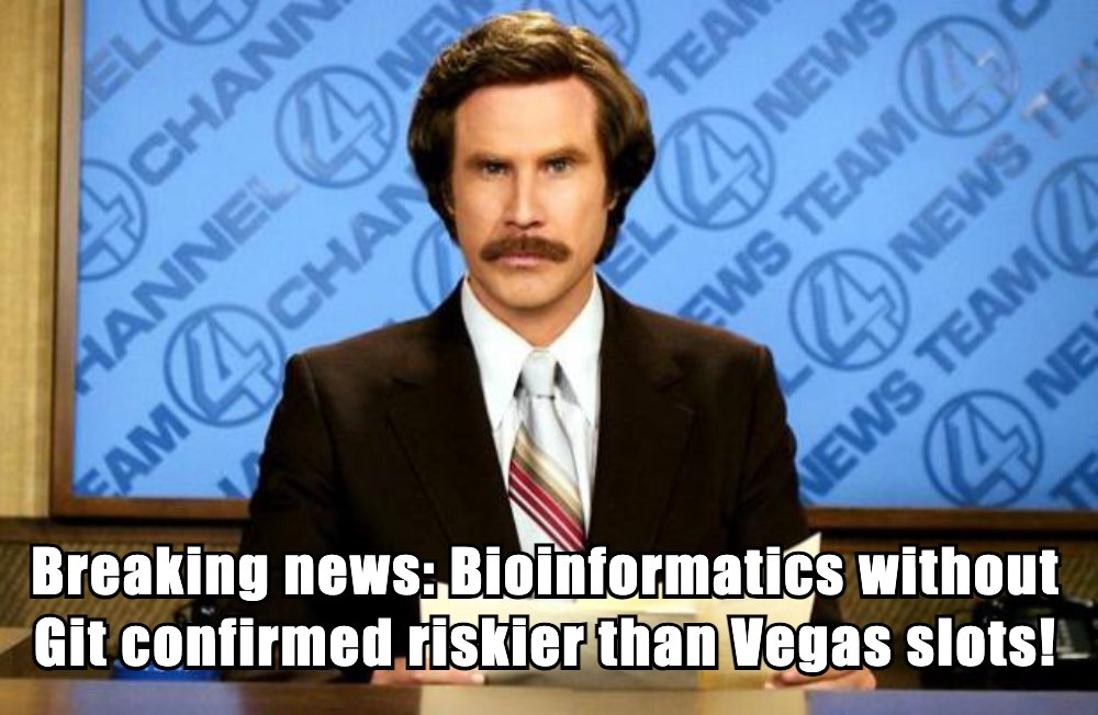 tangming2005's tweet photo. 1/  If you're doing bioinformatics without Git, you're gambling with your research.
 Here are 6 Git commands every bioinformatician must know 🧵 https://t.co/5kBuEqHW6q