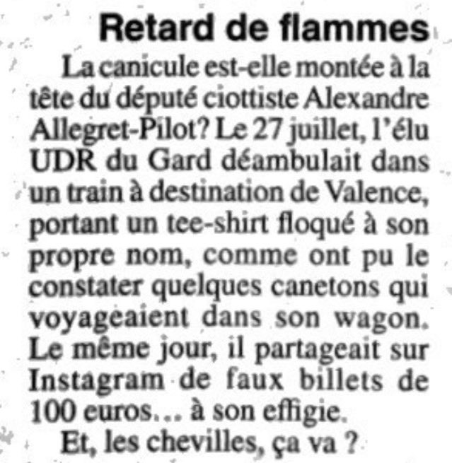 Ilangabet's tweet photo. MDRRRRRRR 

Le député RN Alexandre Allegret-Pilot se trimbale avec un tee shirt avec sa tête dessus.

Comment c’est trop GÊNANT https://t.co/48mVsoda7c