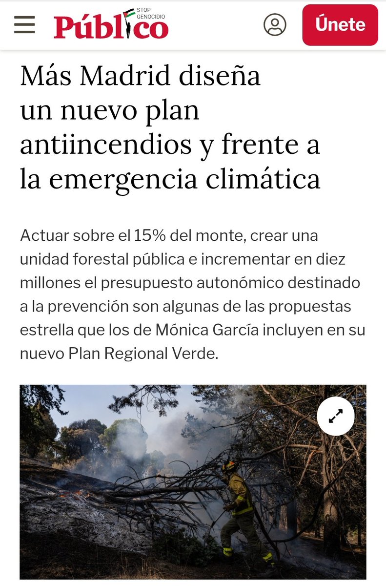 manuelabergerot's tweet photo. Ayuso ningunea a los bomberos, abandona la prevención e improvisa cuando nuestros montes ya han ardido. 

Mientras ella se lava las manos, en Más Madrid trabajamos y planteamos una alternativa a su desgobierno. https://t.co/8NYe5MMhMd