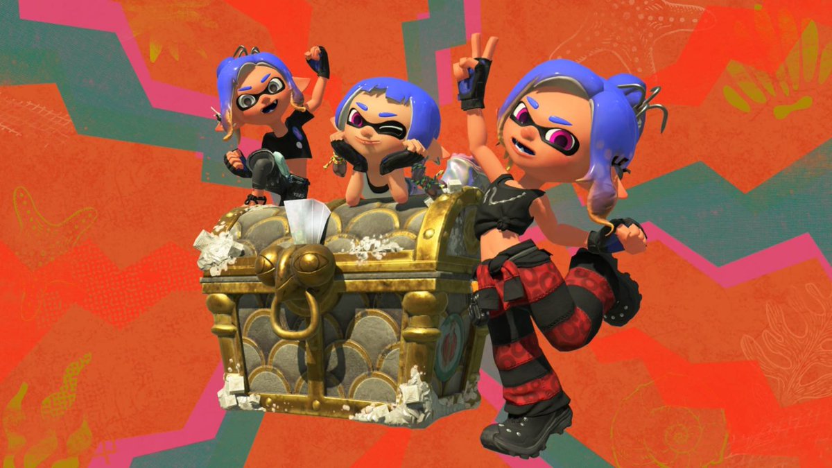 yNwPyjV3WHBY6bT's tweet photo. フレンドさんとスプラトゥーンレイダース☆*。
私よりレベル強すぎて後ろでほぼ見とれて何もしてなかった笑
一緒に遊んでくれてありがとぉぉ！！✨️ https://t.co/pU0nXxdA2k