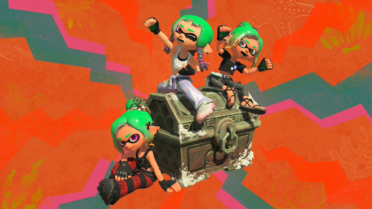 yNwPyjV3WHBY6bT's tweet photo. フレンドさんとスプラトゥーンレイダース☆*。
私よりレベル強すぎて後ろでほぼ見とれて何もしてなかった笑
一緒に遊んでくれてありがとぉぉ！！✨️ https://t.co/pU0nXxdA2k