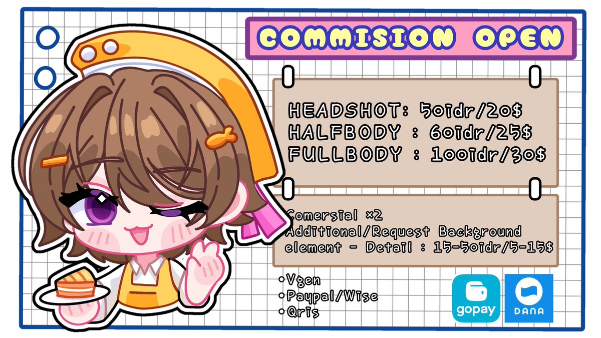 Nuttleluii's tweet photo. ⭐CHIBI COMMISION OPEN‼️
(Local-inter)(Slot/♾️)

[🔃RT &amp; 💜 Like Verry appreciated :3]
https://t.co/xyo0QmedRy

#wts #Chibi #zonauang #belanja #commission https://t.co/JGe3hpVexk