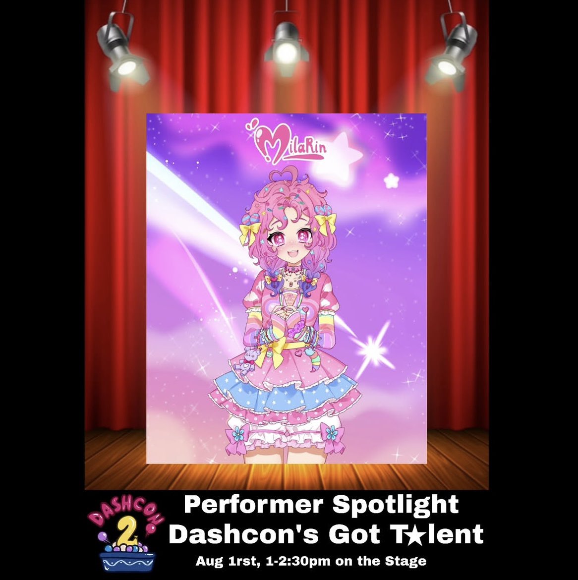 milamilarin's tweet photo. Good Morning Milamigos π©·π If you are able and willing, come see me perform at #dashcon2 this Saturday!! If u come I'll give u a friendship bracelet π₯Ίπ©·π«΅ https://t.co/WTLO8eeBxx