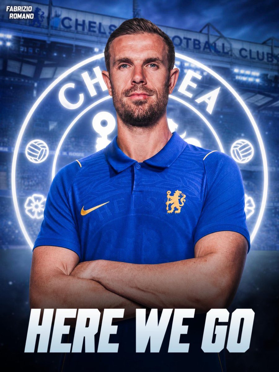 dubbycfc's tweet photo. 🚨💣 BREAKING: Jordan Henderson to Chelsea, here we go! 🔵🏴󠁧󠁢󠁥󠁮󠁧󠁿

Former Liverpool captain has agreed a two year deal at #CFC and will sign until June 2028 this week.

Henderson left Brentford and Chelsea will now welcome him next.

Exclusive story from Monday, confirmed. https://t.co/RCPp7cbCRU