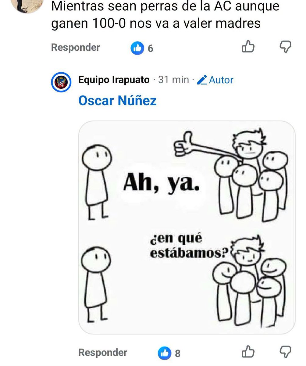 BetoCarBustos's tweet photo. @rico907 Parece más la respuesta de cualquier "barra brava" no se que tan bueno sea ese tipo de respuestas, tomando en cuenta lo incendiaria que es la gente de #Irapuato https://t.co/E7tmvQ3DIg
