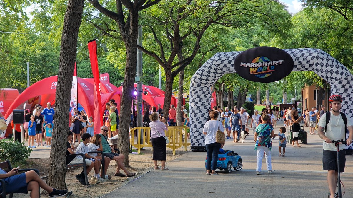 ajcambrils's tweet photo. TURISME | 🕹 La gira estiuenca Nintendo Switch Tour torna al Parc del Pescador de Cambrils del 7 al 9 d’agost.

ℹ️ L’edició 2026 comptarà amb 74 punts de joc, més de 15 títols i activitats gratuïtes per a tots els públics.

👉 https://t.co/apa75nqXau 

#Cambrils https://t.co/KtXlFY2CDx