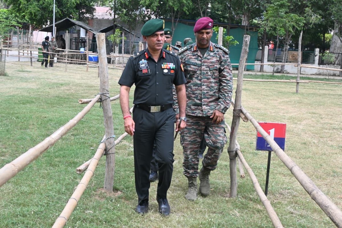 DIRECTORATERTG's tweet photo. Ready for the Uniform? We Are! 🇮🇳
The GOC Airawat Division (Kharga Corps) just inspected final prep for the Agniveer Recruitment Rally (30 Jul – 10 Aug 2026)! 
Organised by ARO Patiala (ZRO Jalandhar) for 6 districts:
📍 Patiala | Mansa | Malerkotla | Sangrur | Barnala | Fatehgarh Sahib
🔥 Highlights:
Army Ethos: GOC expects top-tier execution ensuring a 100% free, fair, and transparent process.
Team Effort: Outstanding civil-military teamwork between Airawat Division and Patiala District Administration to ensure flawless arrangements for all candidates.
The stage is set. The team is ready. Now, it is your turn to shine . 
#Agniveer #IndianArmy