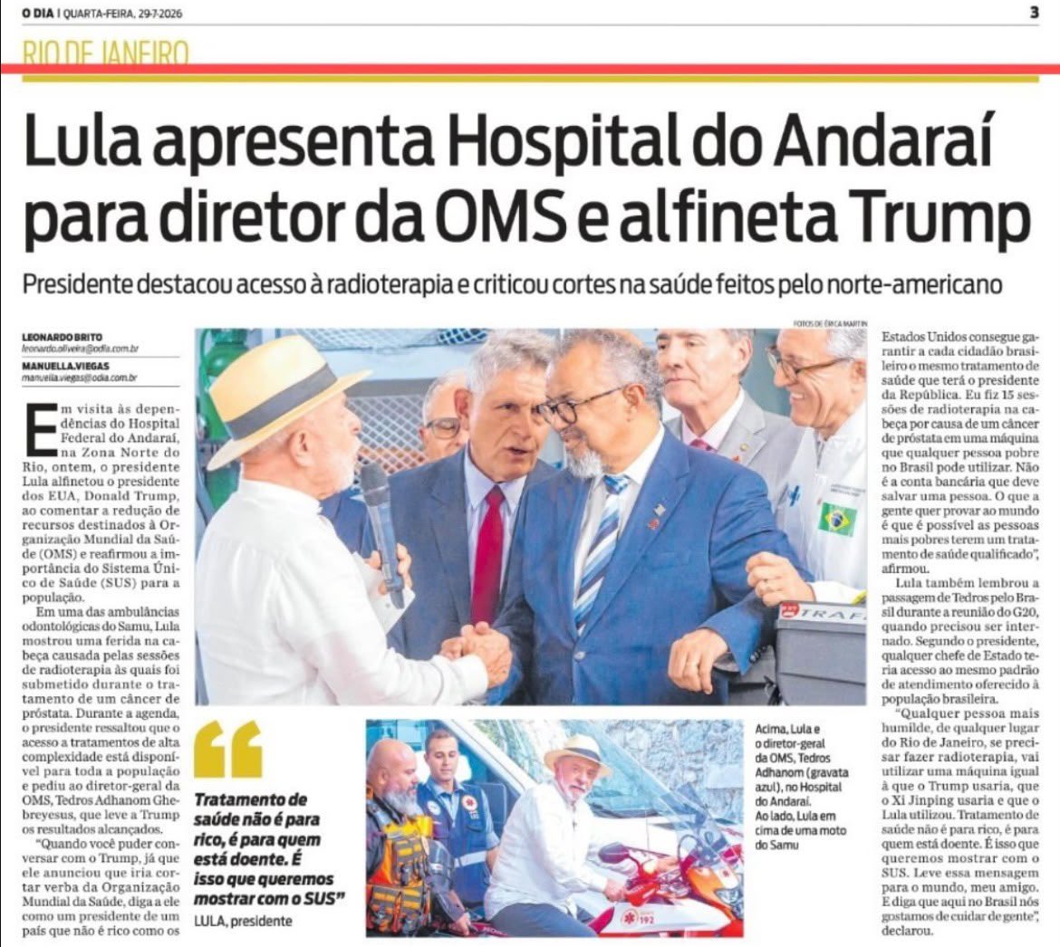 danielsoranz's tweet photo. SUS é referência para o mundo! E na Secretaria de Saúde, com @eduardopaes15 e @cavaliereRio, assumimos a missão e, na parceria com o Ministério da Saúde, revitalizamos o Hospital do Andaraí e a rede de hospitais federais do Rio!

@padilhando https://t.co/QIOMM99eq6