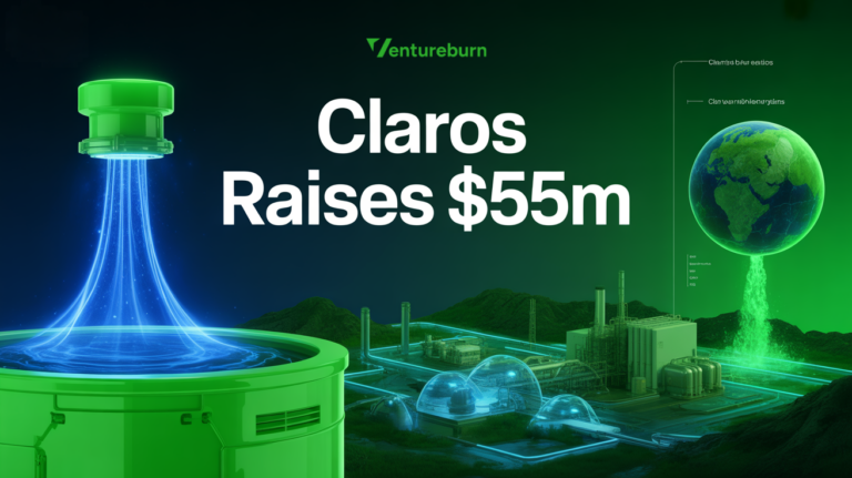 Ventureburn's tweet photo. 🌍💧 Fighting Forever Chemicals! 💧🌍

Claros raised $55M to accelerate technology that destroys harmful PFAS chemicals and protects the environment. Read more in the comments! 👇

#ClimateTech #CleanTech #PFAS #SeriesB #VentureBurn https://t.co/m7WoK6jZrh