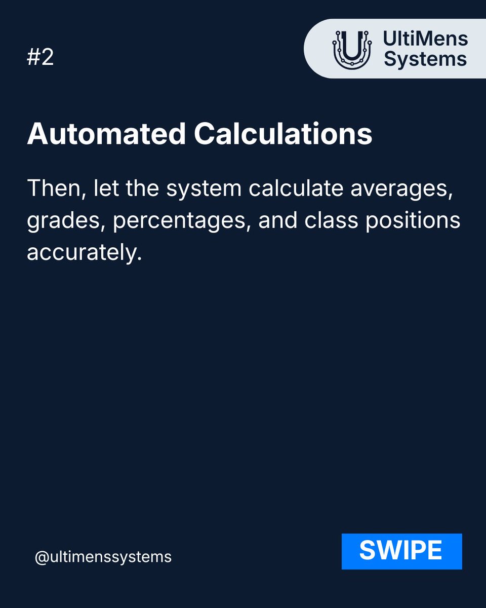 ultimenssystems's tweet photo. Result week doesn't have to feel like a deadline.

Schools that process results efficiently don't necessarily have more staff.

They have better systems.

Connected systems make result compilation less stressful. 

Save this post for your next academic planning meeting. 📌 https://t.co/7UnAaJN0j3