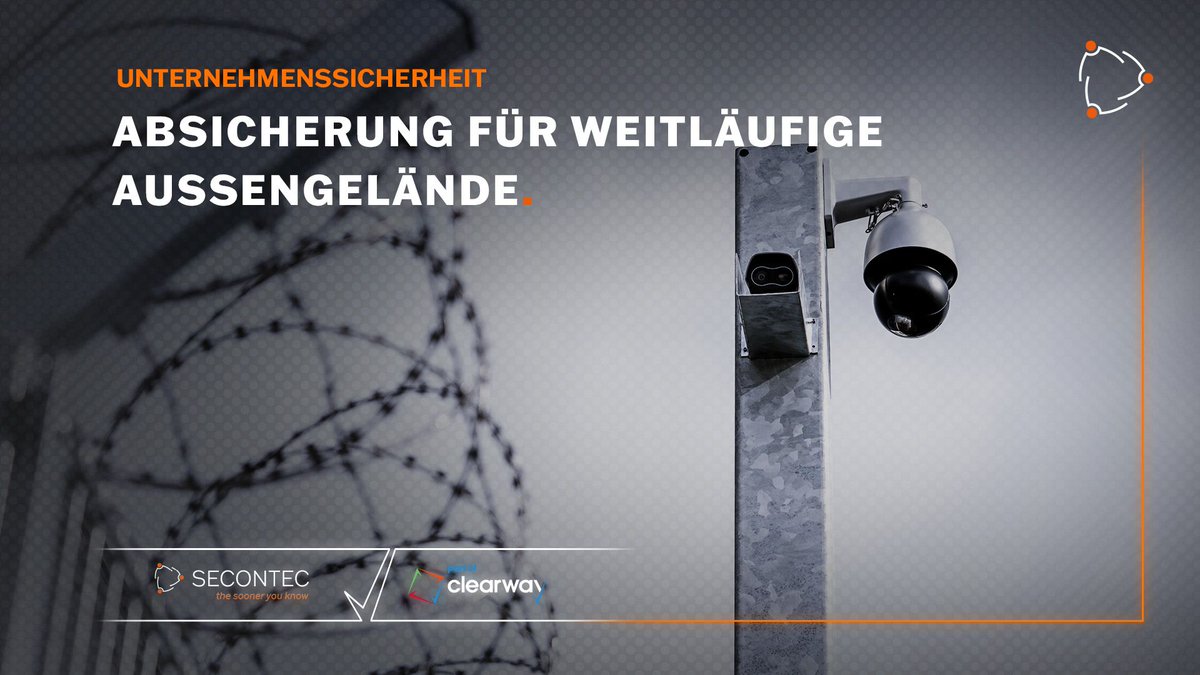 Secontec_de's tweet photo. Unser smarter Perimeterschutz kombiniert modernste Thermal- und optische Kameras mit intelligenter Videoanalytik. Das System erkennt Eindringlinge präzise an der Grundstücksgrenze, blendet Umweltfaktoren aus und schlägt genau dann Alarm, wenn es wirklich zählt.

#Secontec https://t.co/z5FFH2mCbm
