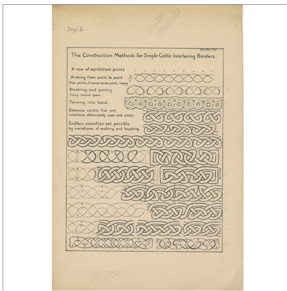 lindymasterson's tweet photo. More egs of sacred geometry in Celtic artwork from the George Bain collection https://t.co/RRcnWaUTLa