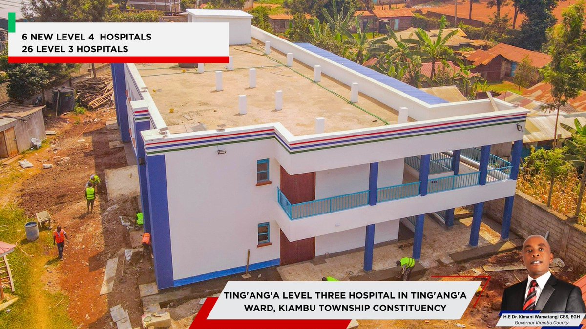 GloriaKama85738's tweet photo. Kiambu County stands out as a model county in health infrastructure, constructing new hospitals to bring quality healthcare.
#KiambuTheModelCounty
#WamatangiThePerformer https://t.co/drSMEzzBiE