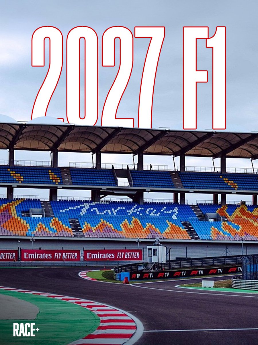 racepluscom's tweet photo. 🚨 | F1 2027 CALENDAR PLAN!

🇧🇭 Feb 25-27 – Bahrain testing
🇧🇭 Mar 12-14 – Bahrain GP
🇸🇦 Mar 19-21 – Saudi Arabian GP
🇦🇺 Apr 2-4 – Australian GP
🇯🇵 Apr 9-11 – Japanese GP
🇨🇳 Apr 16-18 – Chinese GP
🇺🇸 Apr 30 - May 2 – Miami GP
🇨🇦 May 21-23 – Canadian GP
🇲🇨 Jun 4-6 – Monaco GP
🇵🇹 Jun 18-20 – Portuguese GP
🇬🇧 Jul 2-4 – British GP
🇦🇹 Jul 9-11 – Austrian GP
🇧🇪 Jul 23-25 – Belgian GP
🇭🇺 Jul 30 - Aug 1 – Hungarian GP
🇮🇹 Sep 3-5 – Italian GP (Monza)
🇪🇸 Sep 10-12 – Spanish GP (Madring)
🇦🇿 Sep 24-26 – Azerbaijan GP
🇹🇷 Oct 1-3 – Turkish GP
🇸🇬 Oct 8-10 – Singapore GP
🇺🇸 Oct 22-24 – US GP (COTA)
🇲🇽 Oct 29-31 – Mexican GP
🇧🇷 Nov 12-14 – Brazilian GP
🇺🇸 Nov 19-21 – Las Vegas GP
🇶🇦 Dec 3-5 – Qatar GP
🇦🇪 Dec 10-12 – Abu Dhabi GP
