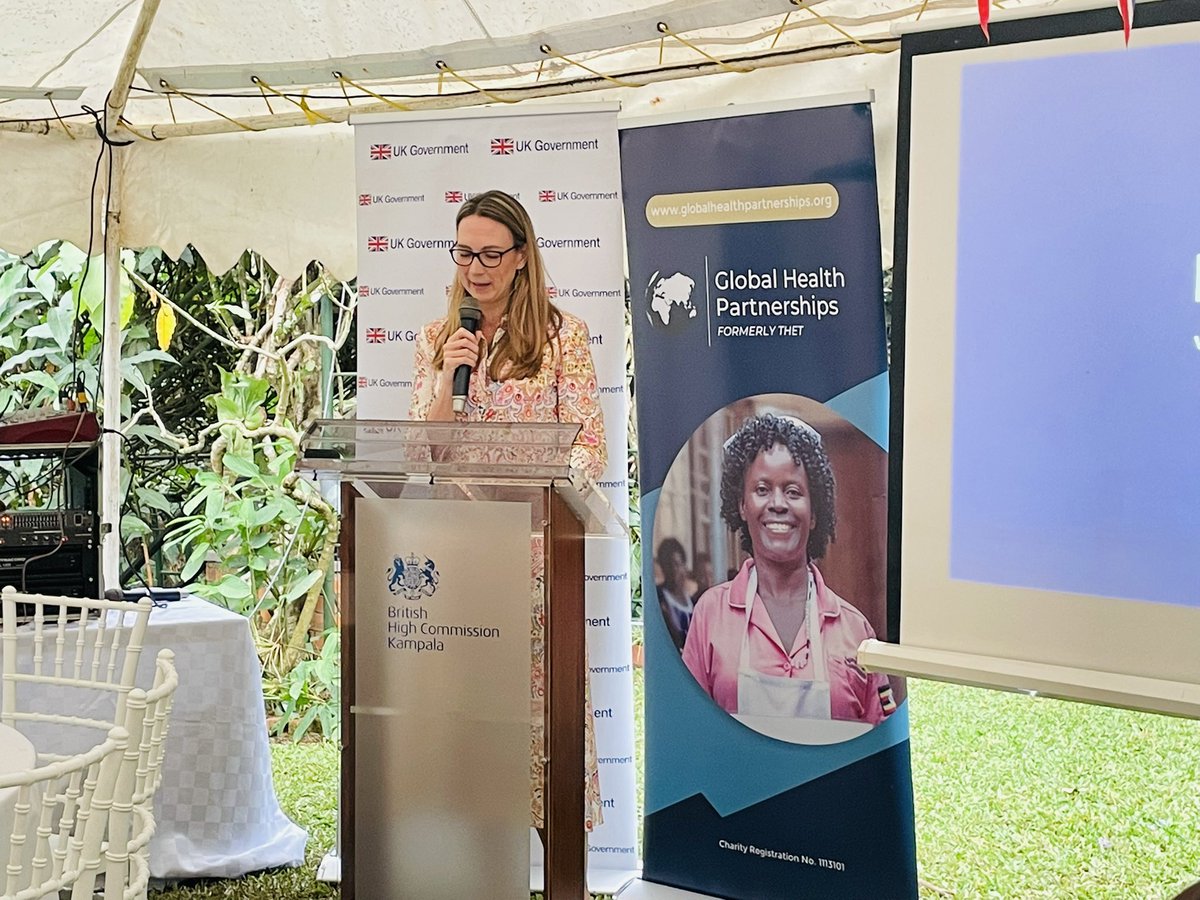 UKinUganda's tweet photo. Today, we host the 2nd 🇬🇧-🇺🇬 Health Partnerships Summit, bringing together leaders, health professionals, researchers &amp; partners committed to improving health outcomes across 🇺🇬. 

From training +320 nurses to 🇺🇬’s first successful kidney transplant, our partnerships are 💪🏾 https://t.co/LJ8iBlleqg