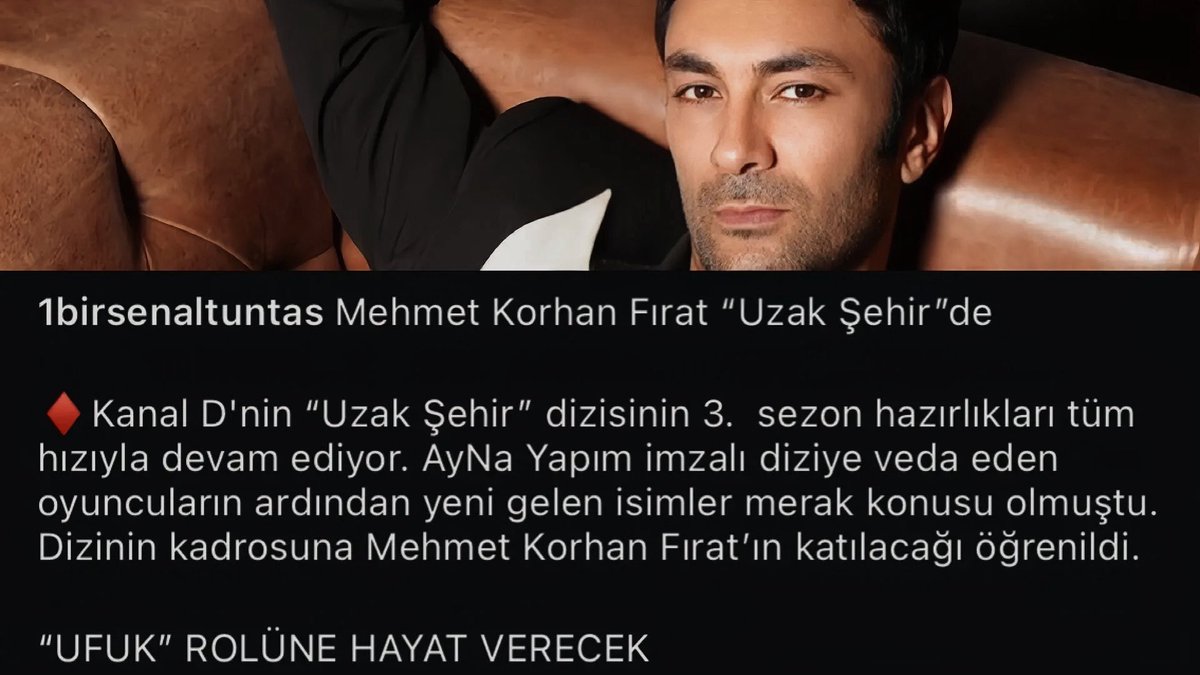 alyossada's tweet photo. Şimdi bizim maşallah dediğimiz 3 gün bile yaşamıyor biliyorum ama iyi oyuncudur kendisi. Dizideki karakteri ne olursa olsun seyir zevki vereceğine inanıyorum..
Umuyorum .. 🥹 https://t.co/c0GcJQaHBK