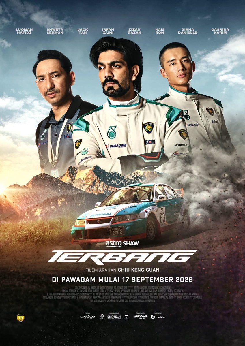 zhafvlog's tweet photo. TERBANG - Official Poster
Di pawagam 17 September 2026 https://t.co/pN9ERhqEIf