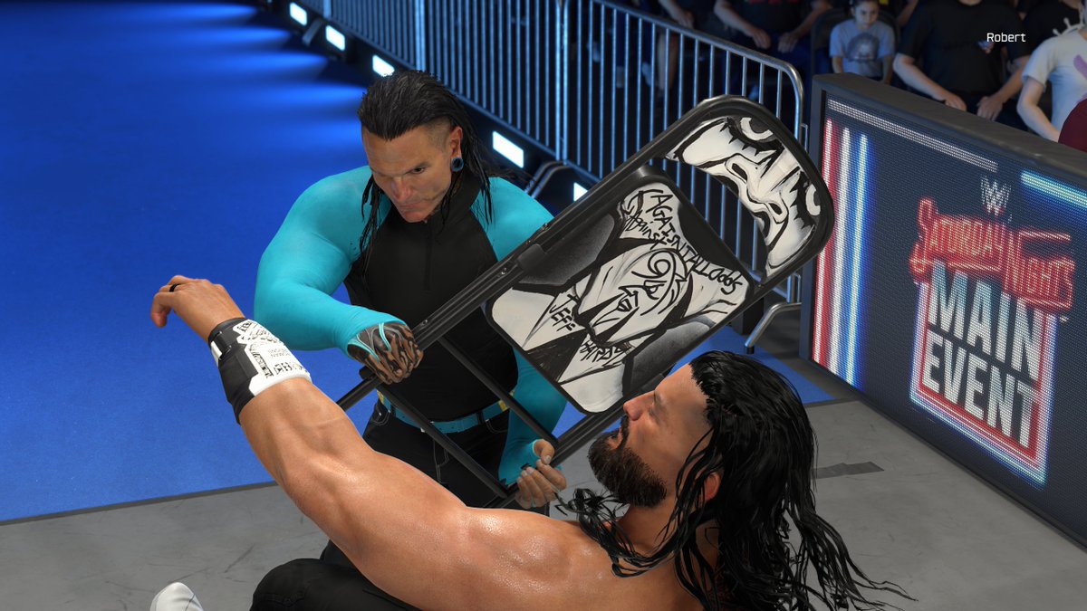 TributeModding's tweet photo. Added Jeff Hardy's painted chair to #WWE2K26! https://t.co/mjxNHQZjvP