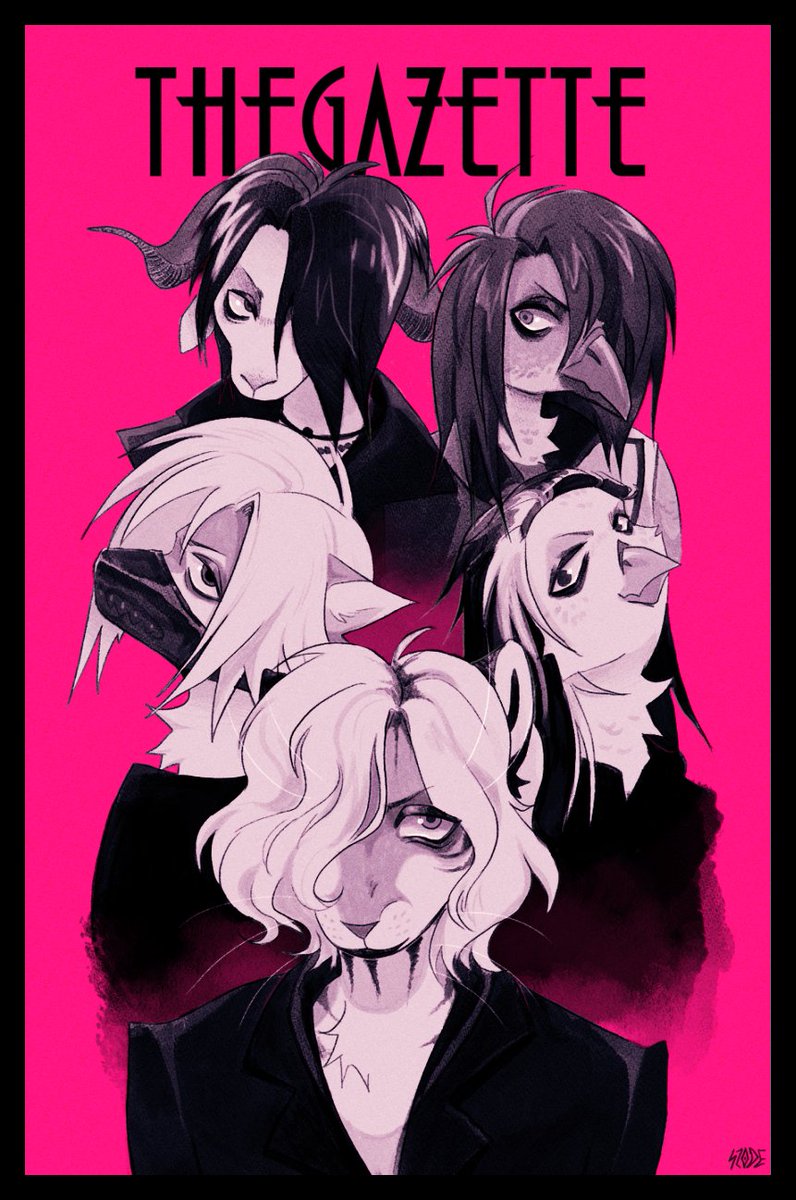 szodepsinka's tweet photo. The GazettE fursona headcanon 🖤 based on the Beautiful Deformity album cover!
#furryart #anthroart #thegazette #sixthgun #visualkei https://t.co/3GHmwvfz4r