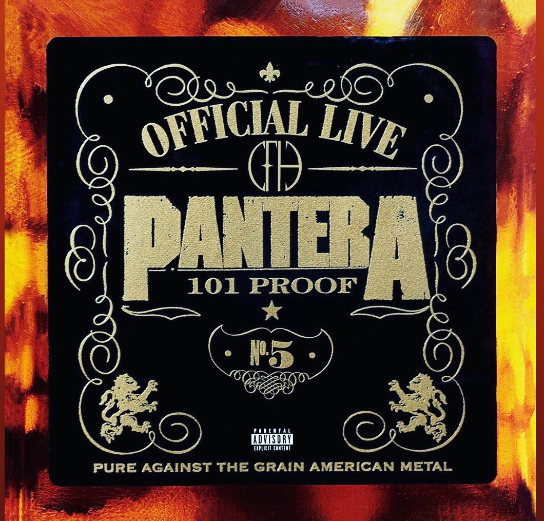 Pantera's tweet photo. Official Live:101 Proof was released #onthisday in 1997, 29 years ago! 

What’s your favorite track? Tell us in the comments ⬇️ https://t.co/gImOfsKSAY