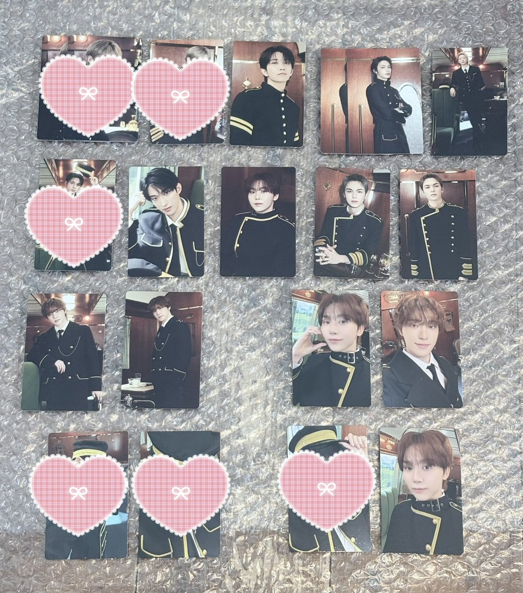 37jini8025's tweet photo. SEVENTEEN CARATLAND 2026 セブチ ケレン トレカ 交換

〈譲〉画像のもの

〈求〉ミンハオ＞ジョシュア
         セルカは同種同士

郵送交換希望です！
お気軽にお声掛けください🙌🏻
#SEVENTEEN交換 https://t.co/bxWmlbfbQ9