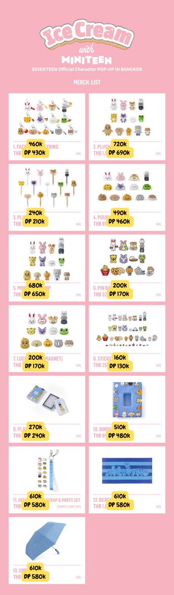termingyuww's tweet photo. OPEN JASTIP HANDCARRY 
 <Ice Cream with MINITEEN>
SEVENTEEN Official Character POP-UP IN BANGKOK

🇮🇩ready ina 24 Agt 2026 
📦dom tangerang 
🌐Visit store: 03 - 22 Agt 2026 
-exc packing. co🍊untuk packing
form order &amp; tnc: dm✨@neverbowdino @termingyuww 

#SEVENTEEN
#MINITEEN https://t.co/h77x5yJ3uy