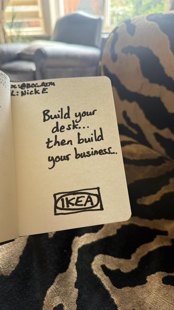 BOC_ATM's tweet photo. My third poster in response to today’s @OneMinuteBriefs challenge to advertise #Desks
@IKEAUK https://t.co/WtcRURjnYF