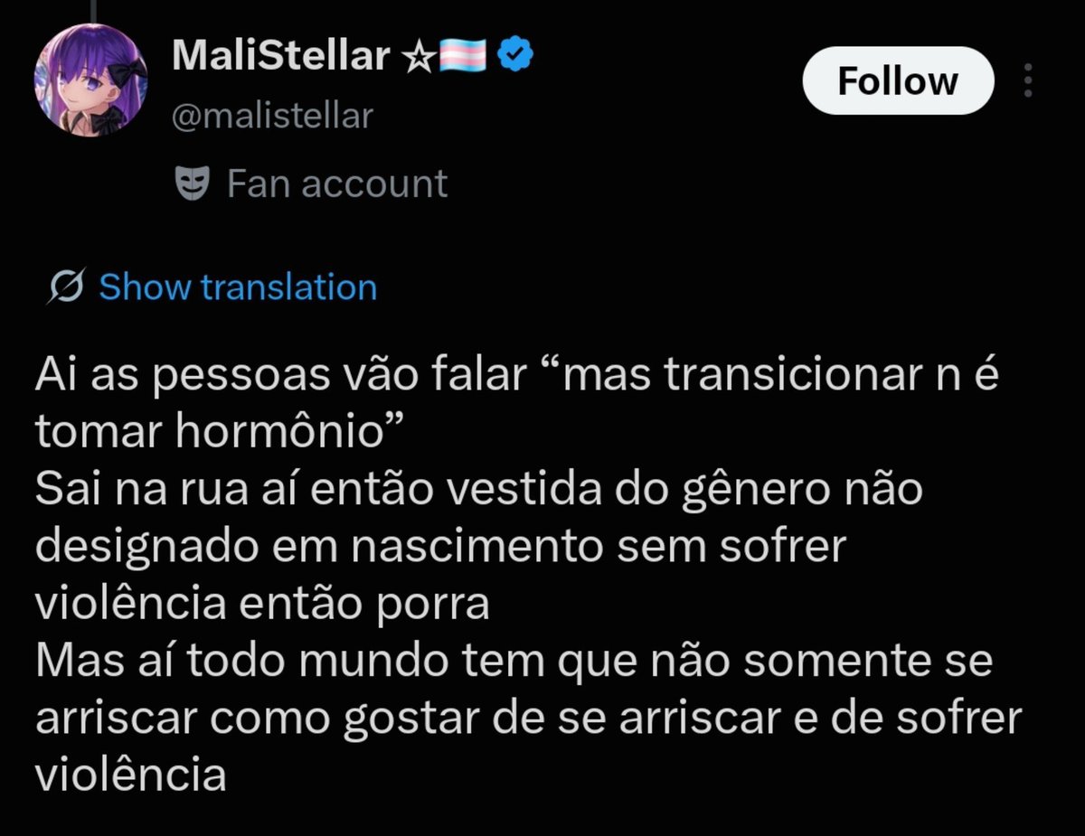 atraveca's tweet photo. aham tamo se importando MT com uma opinião de algm q pensa assim igual uma MINGOLOIDE https://t.co/7CiWMneRr5