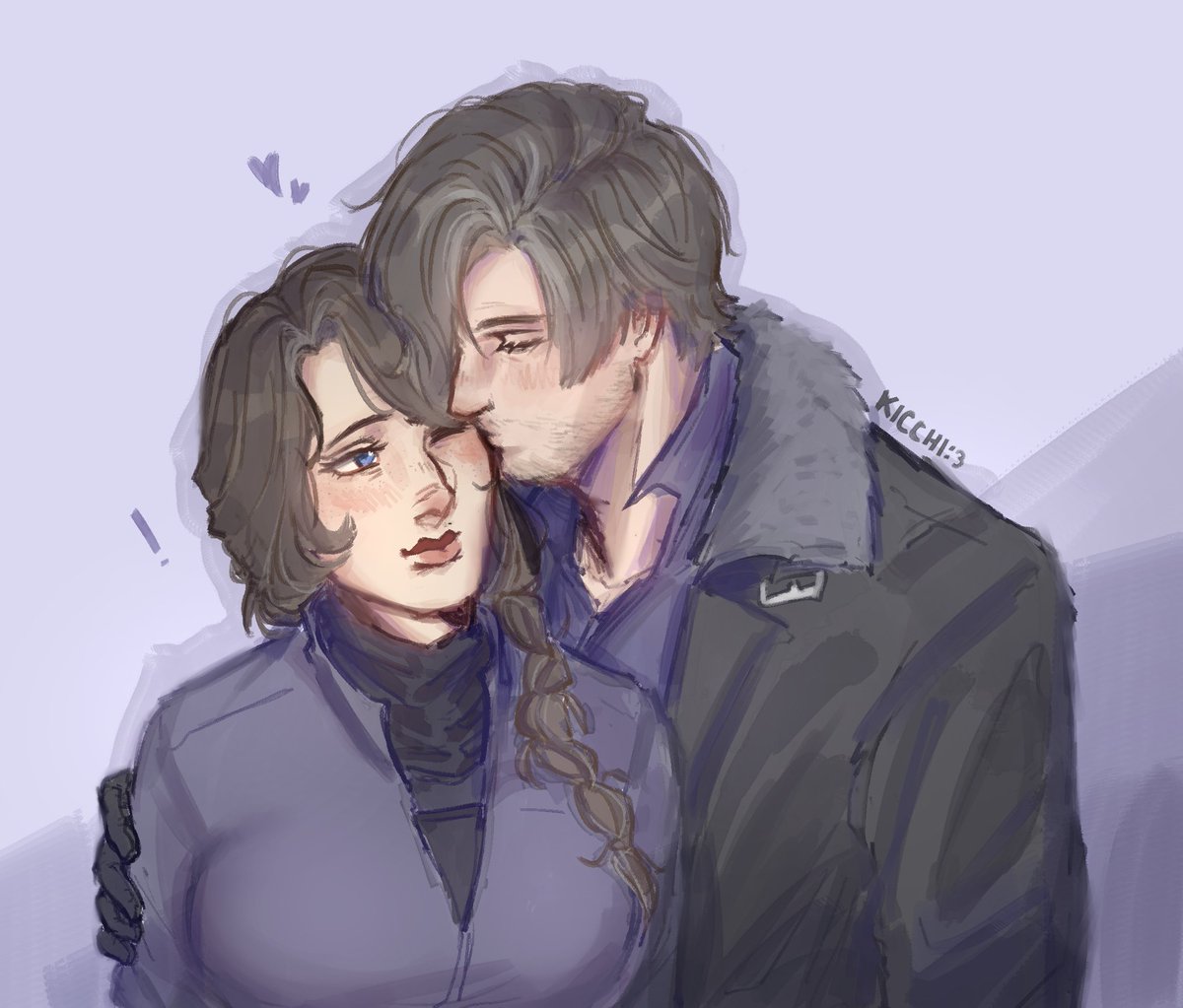 SamaKicchi's tweet photo. Fawn !! Attack for @ ghostyspy_ !!
If you want your own oc x leon art like this feel free to visit my vgen for a semi render comms .. teehee
#Artfight2026
#TeamTragedy
#LeonKennedy https://t.co/pKVUl8BkxF