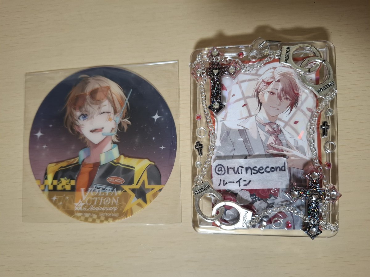 ruinsecond's tweet photo. 【交換】
にじさんじ VOLTACTION ヴォルタ 4周年 4th Anniversary チェキ風カード アニメイト特典 クリアコースター

譲→画像1、2枚目
求→画像3、4枚目
コンプ目的のため各1枚ずつ求めてます。

横浜手渡し(郵送不可)
 
検索よりお気軽にお声掛けください。 https://t.co/pwcXRHtpHS