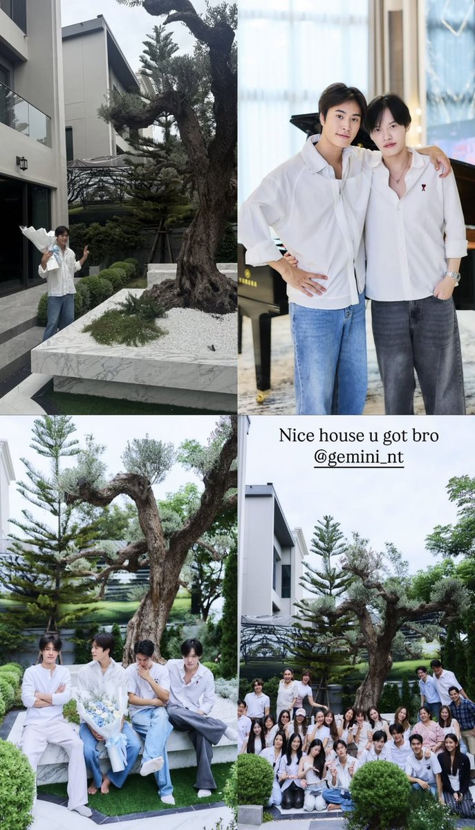tianxmini's tweet photo. เอ็นดูมากอะ เจ้าของบ้านตัวน้อยกับบ้านในฝัน 🏡 หลายคนในรูปนี้อยู่กับน้องมาตั้งแต่ตัวจิ๋วๆ เราเพิ่งมาเปนแฟนคลับน้องยังภูมิใจไปด้วยเลย แล้วคนรอบตัวน้องจะภูมิใจขนาดไหนเนอะㅠㅠㅠㅠ ซัพพอร์ตกันน่ารักมากเลยยย

#Gemini_NT #เจมีไนน์ https://t.co/oSCpxHzSja