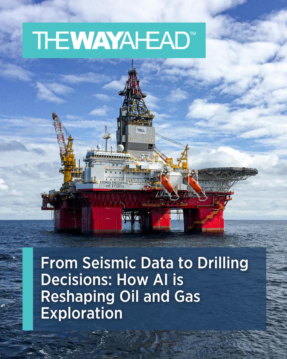 SPEtweets's tweet photo. AI is reshaping oil &amp; gas exploration, from seismic interpretation and prospect ranking to reservoir characterization and drilling decisions. 🤖🌍 Learn how AI helps teams work faster and manage uncertainty.

Read more here: https://t.co/q1uQJbmplb

#SPEjpt https://t.co/uw39xsD444
