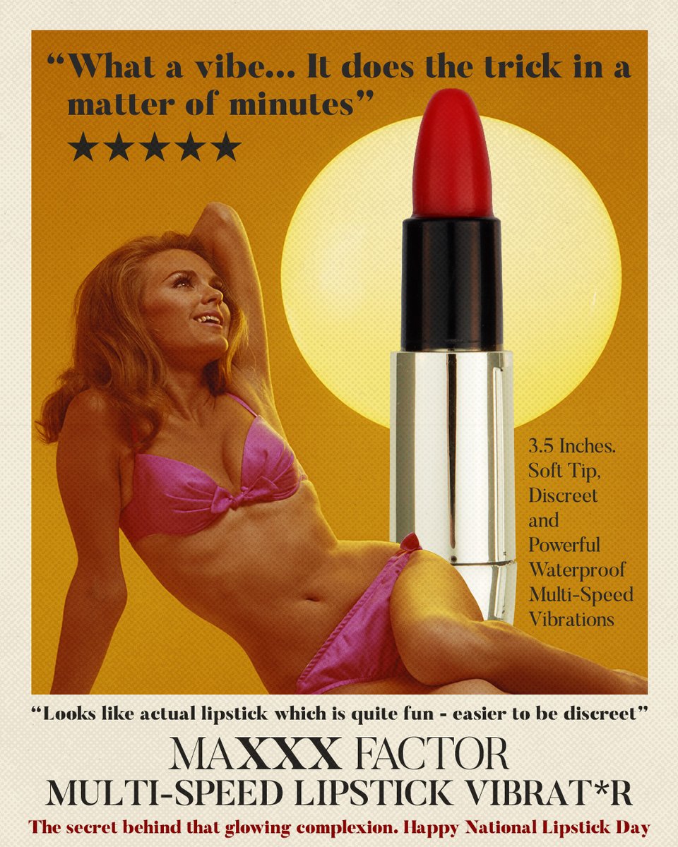 Bondara's tweet photo. A little lip service never hurt anyone

Only £6.99 👉 https://t.co/xKdt8yLjYH

#nationallipstickday #Bondara #PleasureProducts https://t.co/IJpE2m1YAB
