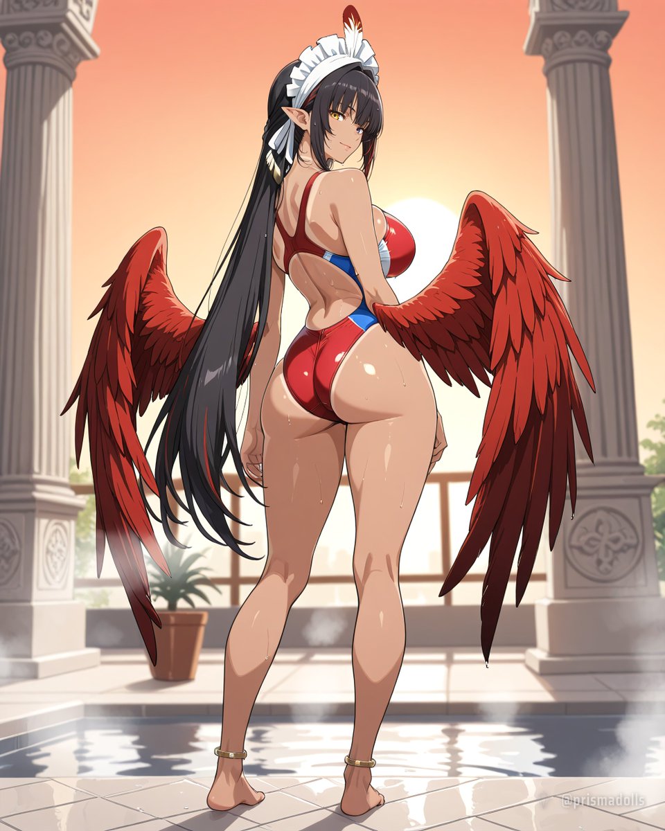 prismadolls's tweet photo. Tonalpohualli // crimson feathers, obsidian gaze 😏 swipe ➡️
Vermillon faction · AI art
#harpy #monstergirl #aiart https://t.co/70Yx0S2NwP