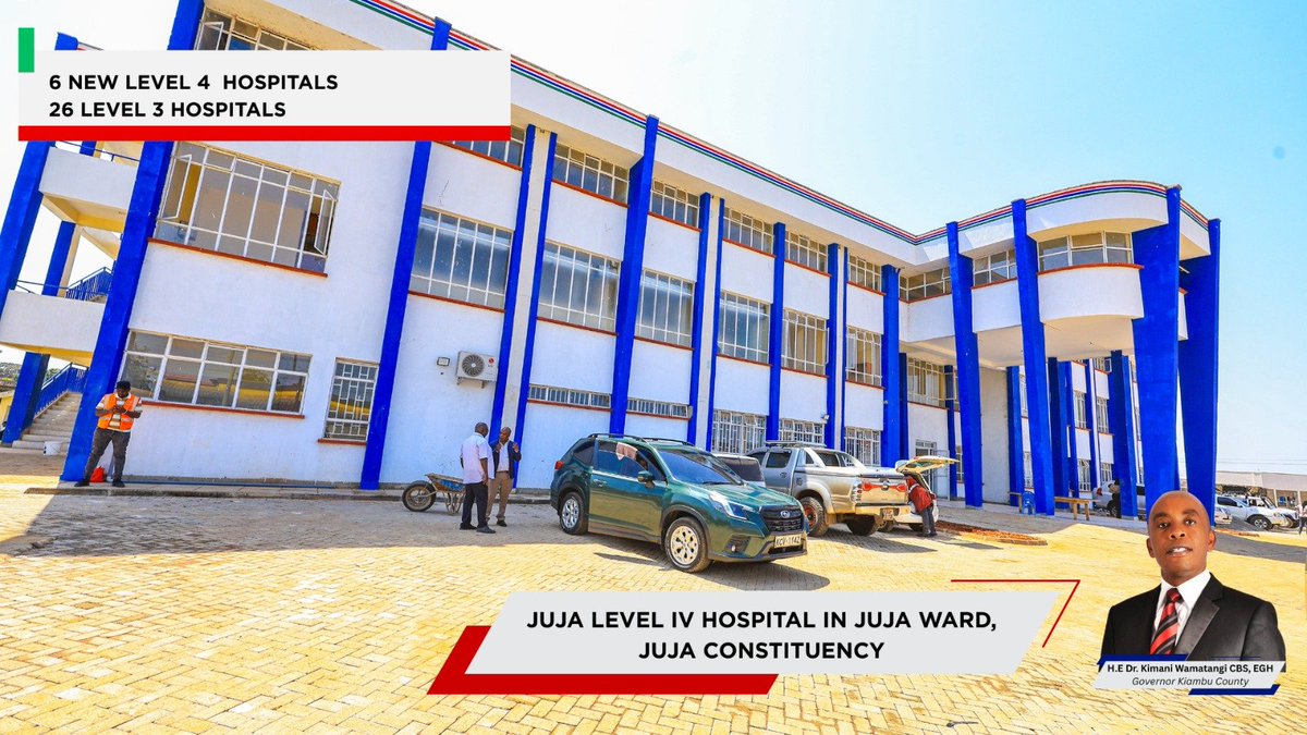 GloriaKama85738's tweet photo. Kiambu County stands out as a model county in health infrastructure, constructing new hospitals to bring quality healthcare.
#KiambuTheModelCounty
#WamatangiThePerformer https://t.co/ZZDYdAV8Ei