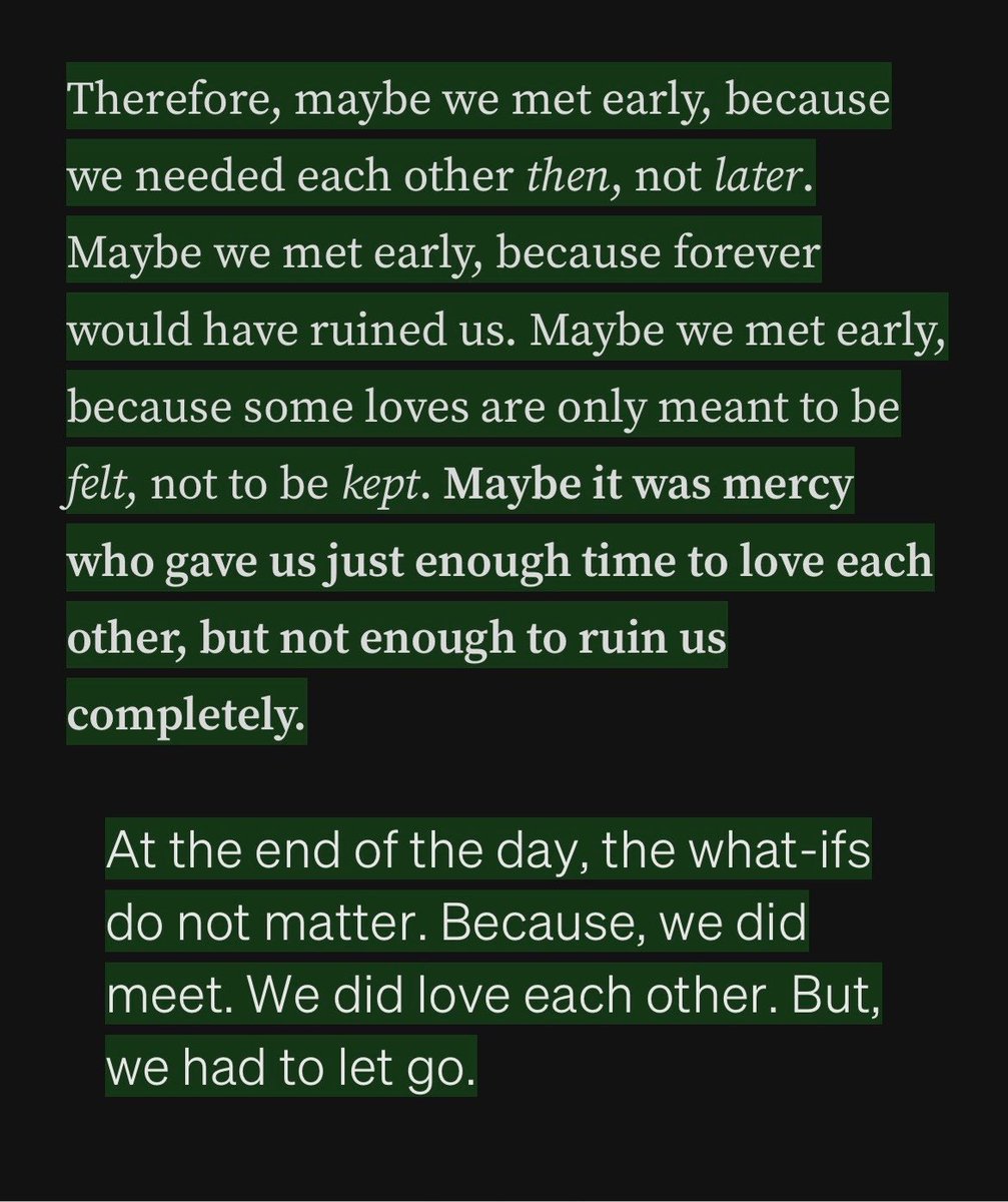 ainanabilae's tweet photo. Maybe that is why we met early, because we wont grow old together https://t.co/4rj4wiwrsb