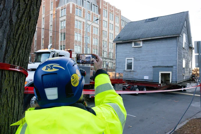 Earlier this year, the university relocated the Raoul Wallenberg House to 439 S. Division St., adjacent to the Arthur Miller House.