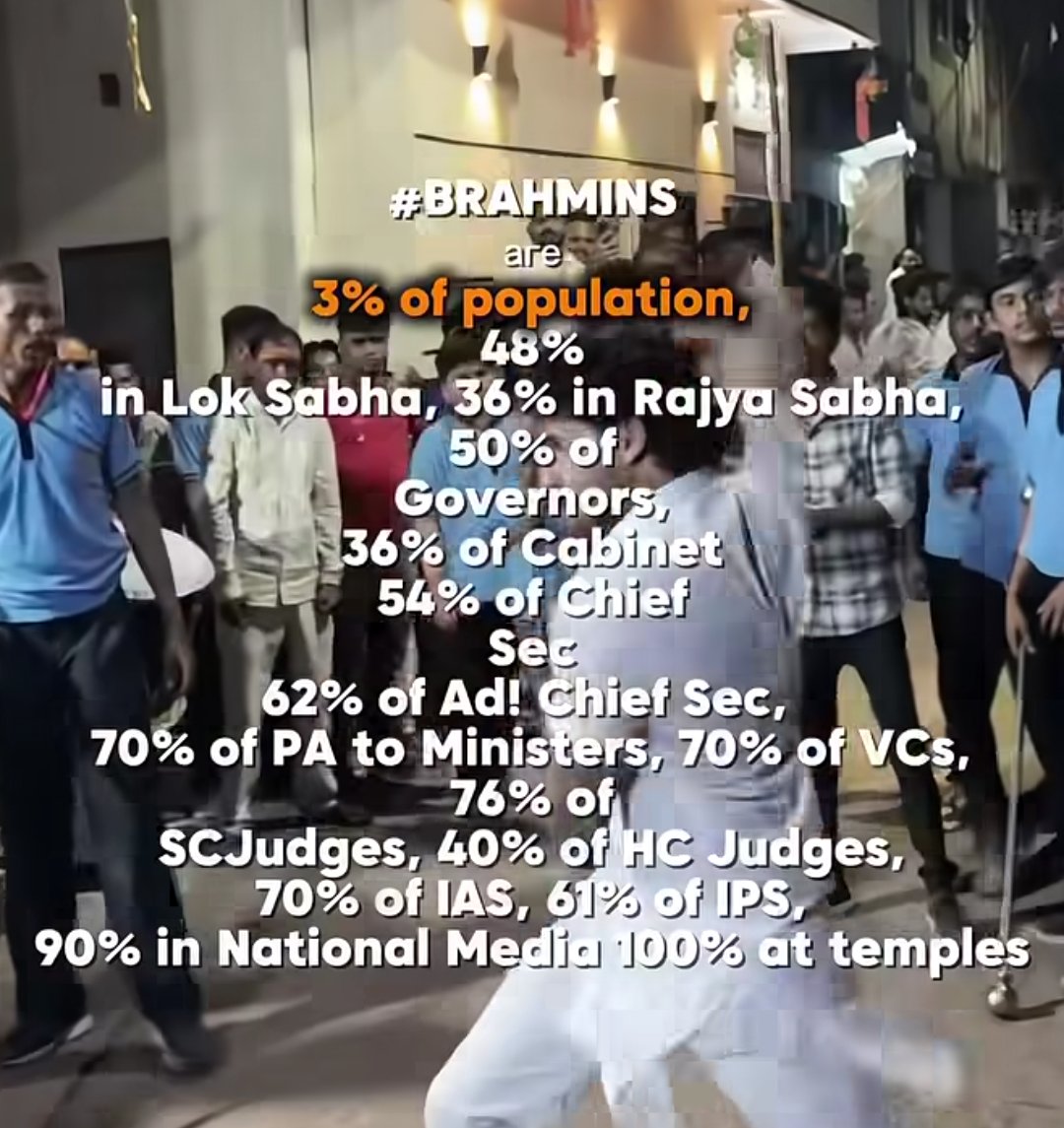 TyrantOppressor's tweet photo. Brahmins exposing Brahmins...they are overrepresented in every single field. https://t.co/ZiTHYUALMC
