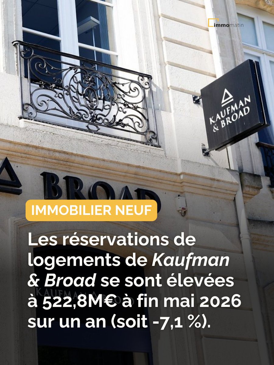 IMMOMATIN's tweet photo. 🔎 #IMMOBILIERNEUF « Nous ne voyons pas d’impact significatif du dispositif #Jeanbrun en volume », David LAURENT, directeur général délégué de @KaufmanetBroad. 
Bilan et décryptage ➡️ https://t.co/hmUjMAAIUj
#immobilier #promoteur #bilan #activité https://t.co/kg8xLp2DAS