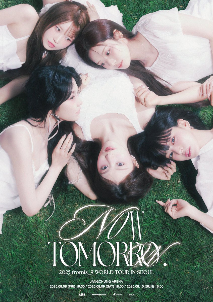 fromisnews_'s tweet photo. fromis_9 continue the tradition of naming their concert/tour based on the previous one

1st Concert — Love FROM.
2nd Concert — From NOW.
1st World Tour — Now TOMORROW.
1st Asia Tour — Tomorrow GLOW. https://t.co/pA5tXRfKkf
