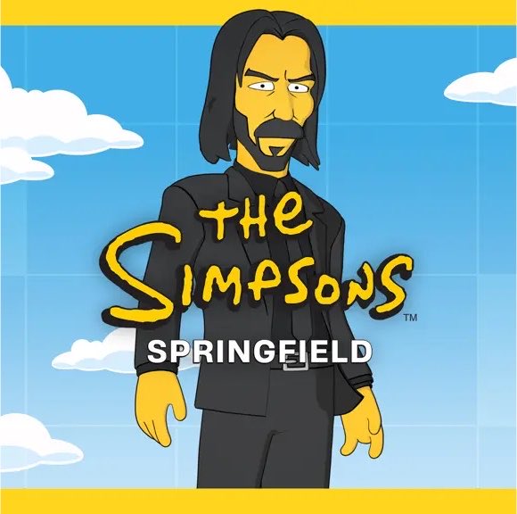 ShiinaBR's tweet photo. SIMPSONS JOHN WICK &amp; NEW SPRITE https://t.co/xCwO0AolDd