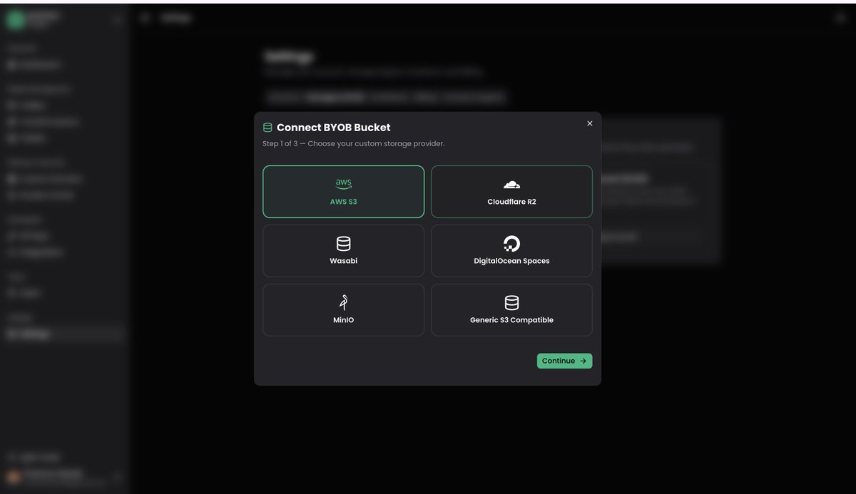 usedreep's tweet photo. Dreep now allows you to bring your own bucket and get instant on the fly image and video transformations from us 🚀🚀🚀 https://t.co/YFnjzJrfBt