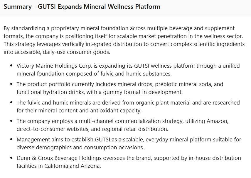 prism_mediawire's tweet photo. $VMHG Press Release Summary https://t.co/pElVKJqMFw