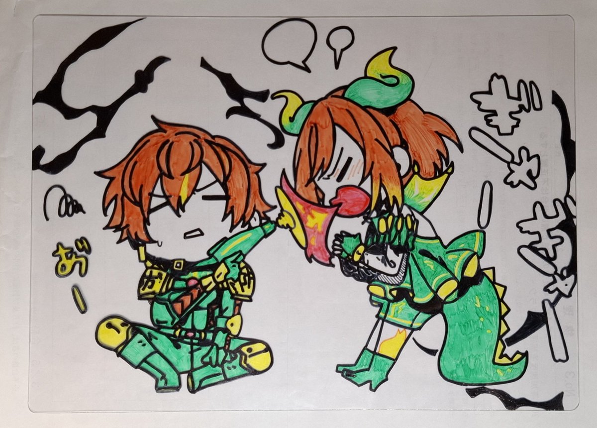 snowflake_chi's tweet photo. 紙に描くのが少し飽きたから下敷きに
（実際には使わない観賞用） https://t.co/aSKX6fst3B