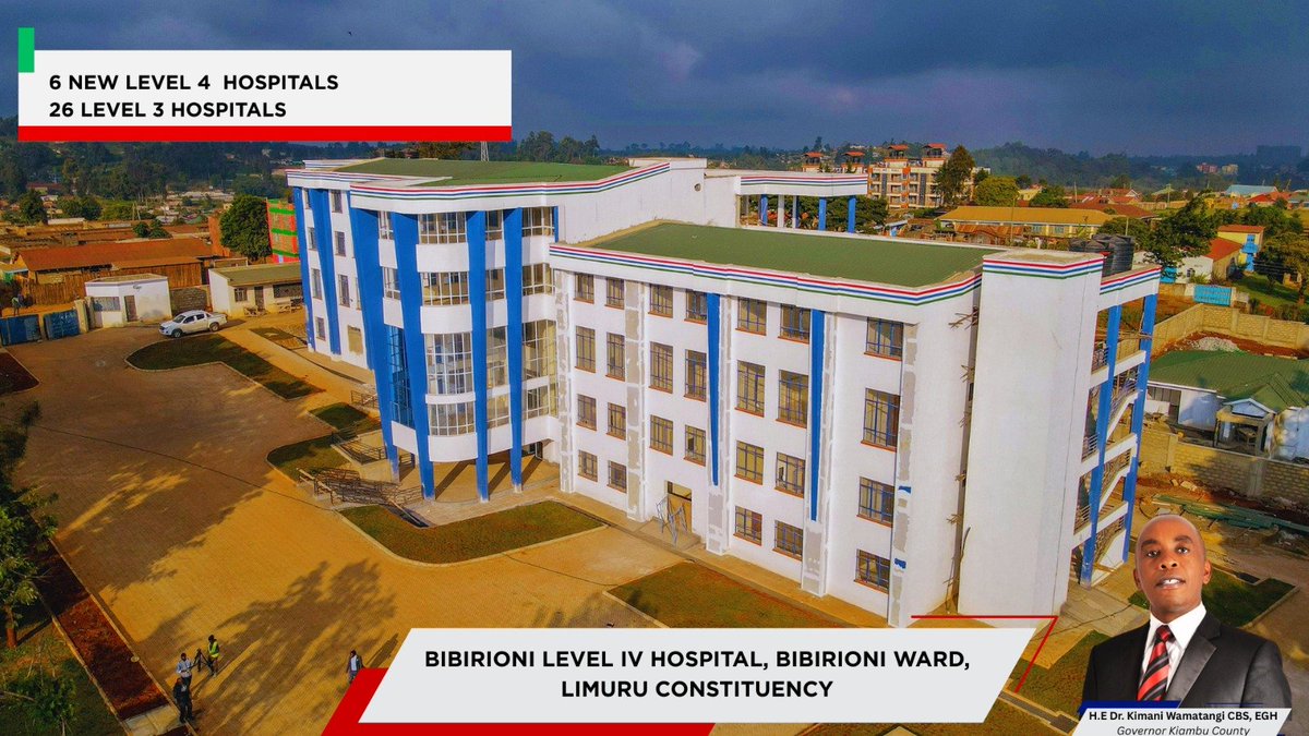 GloriaKama85738's tweet photo. Kiambu County stands out as a model county in health infrastructure, constructing new hospitals to bring quality healthcare.
#KiambuTheModelCounty
#WamatangiThePerformer https://t.co/EzCPoGtd4i