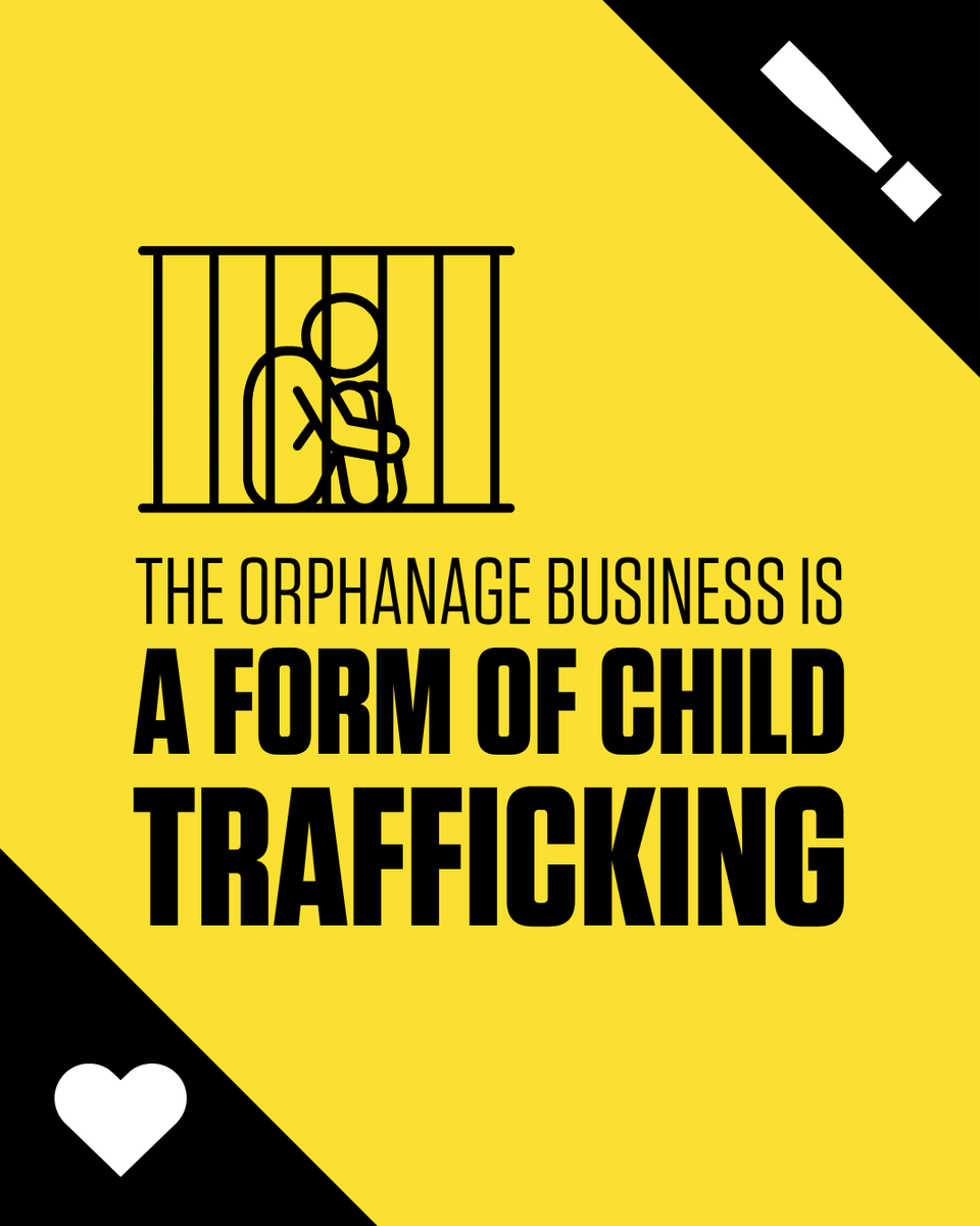 HopeandHomes's tweet photo. Today, on World Day Against Trafficking in Persons, we’re calling this what it is: orphanage trafficking. Over 80% of the 5.4 million children in orphanages aren’t orphans. Children belong in families, not institutions. 
Read more: 
https://t.co/ER7OL9KEIv https://t.co/gx25LF12TM
