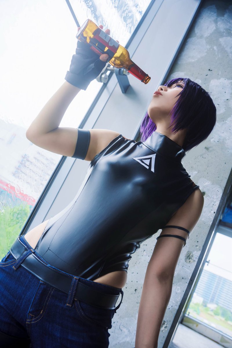 kyrie_jade's tweet photo. Cosplay  
Ghost in the Shell: SAC_2045 | 草薙素子
.
.
ノイズがないって素晴らしいわ
.
.
p. @mu_penguin
#コスメルinコスモタワー https://t.co/cuHnlEUagS
