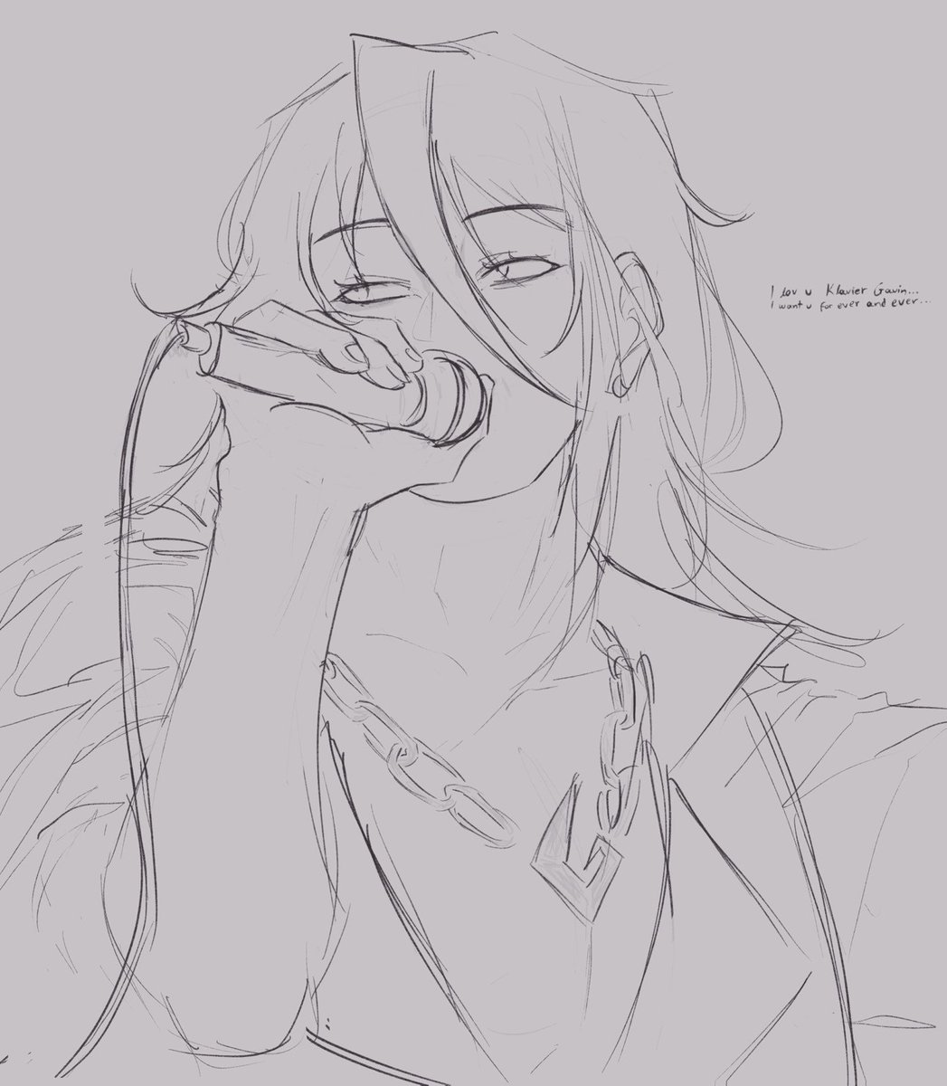Fishylizzi's tweet photo. oh also quick klavier doodle https://t.co/h0tY1jlZyU