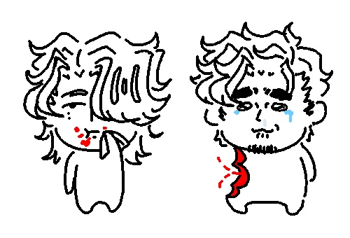 kazui and shidou in: kazushido tweet media